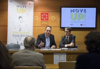 La Diputación y el CEEI presentan el III 'Move Up!' que guiará a 25 emprendedores en la creación de nuevas empresas en la provincia