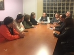 Ernest Blanch visita Borriana i destaca que María José Safont i el Grup Municipal Socialista són la garantia d'estabilitat del municipi