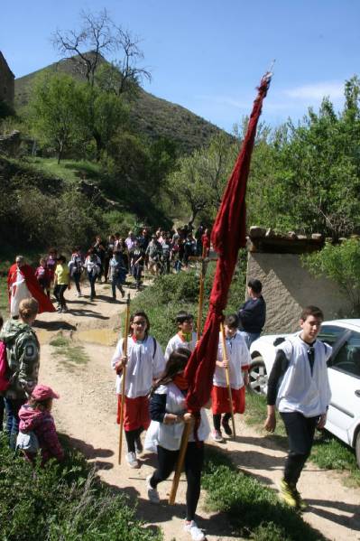 Todo listo para la fiesta de Sant Marc de Les Alberedes en Portell