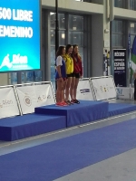 Tres medallas en el Campeonato de España Open para el Club Natación Castalia Castellón