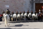 La Guardia Real congrega a miles de personas durante sus exhibiciones en Borriana