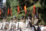 La Guardia Real congrega a miles de personas durante sus exhibiciones en Borriana