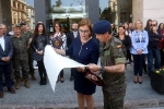 La Guardia Real congrega a miles de personas durante sus exhibiciones en Borriana