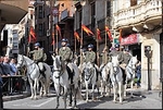 La Guardia Real congrega a miles de personas durante sus exhibiciones en Borriana