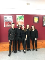 El grup de música de cambra ?NIMA QUINTET, format per quatre jovens músics de Burriana, guanyador del XIV Vila de Betxi Musical