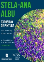 Exposició de pintura d'Stela-Ana Albu de l'1 al 10 de maig