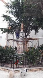 Moncofa restaura la font de la plaça de l?Església