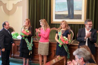 Presentació de la reina de festes de Santa Rita