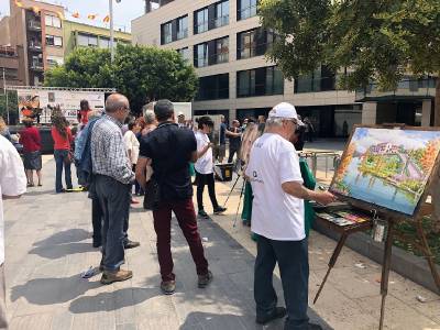 'Una pincelada en directo'