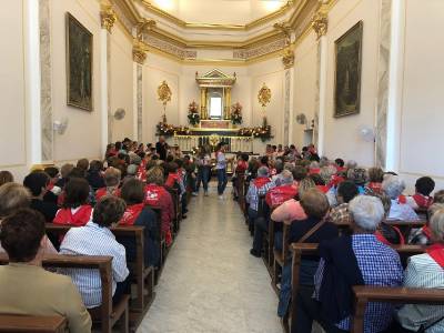 La Romería a Santa Quitèria congrega a 9.000 fieles en Almassora
