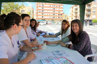 Consultas a pie de calle para medir la salud cardiovascular de Almassora