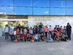 Los alumnos del CEIP Juan Carlos I realizan prácticas de educación vial