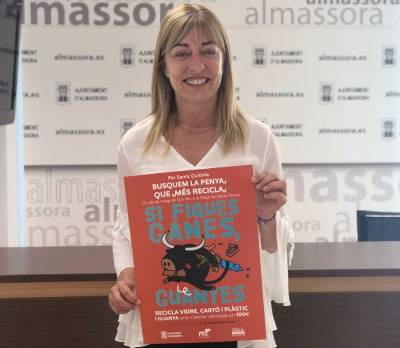 Almassora implica a les penyes en el reciclatge en festes
