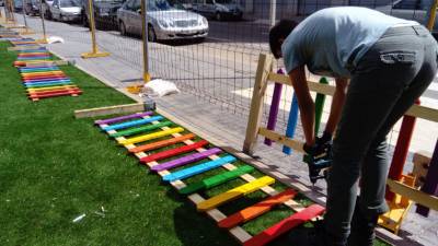 Borriana segueix dotant les instal•lacions infantils del Parc de Santa Berta malgrat els últims actes de vandalisme