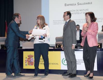 El Ministerio de Empleo distingue a Unión de Mutuas como