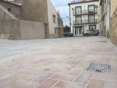 La Torre d'en Besora finalitza les obres del carrer de les Eres
