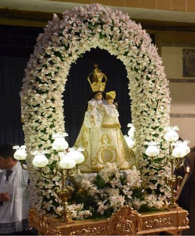La Mare de Déu de les Santes tornarà al poble el dia 16 de juny per commemorar l’aniversari de la Carta Pobla