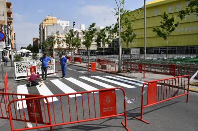 Primer pás de peatons a 3D