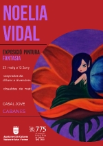 Exposició de pintura de Noelia Vidal al Casal Jove