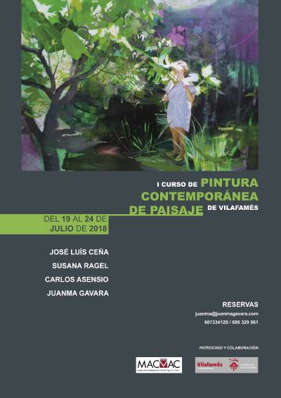 Vilafamés al lienzo: llega el primer Curso de pintura contemporánea de paisaje