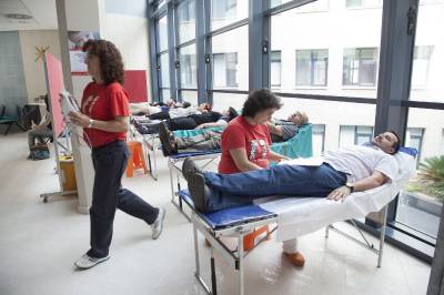 La última campaña de donación de sangre moviliza a más de 500 donantes en la Universitat Jaume I