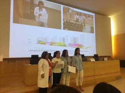 Una profesora de Enfermería de la UJI gana el tercer premio de la I Jornada de cuidados de salud basados en la evidencia de la Comunidad Valenciana