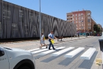 Vila-real estrena el segundo paso de peatones en 3D y estudia nuevas ideas para mejorar la movilidad y la seguridad vial 