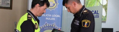 La Policía Local de Nules cuenta con tabletas para mejorar el servicio a la ciudadanía