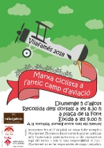 Vilafamés organitza una marxa ciclista infantil a l'antic camp d'aviació