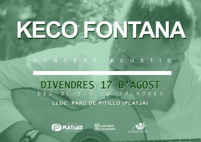 Las guitarras de Keko Fontana y Ana Archilés cerrarán la programación musical de ‘Viu l’estiu, viu la mar’