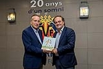 Comida directivas del Villarreal C.F. y R.Sociedad