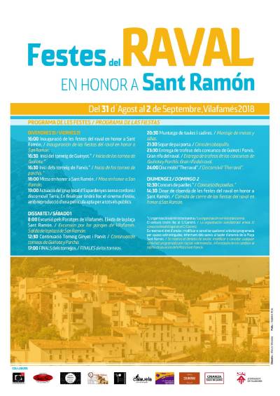 El Raval de Vilafamés prepara les festes en honor a Sant Ramon
