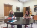 Virginia Martí traslada a Soledad Ten el acuerdo en la Diputación de Castelló sobre las desaladoras de cara al próximo pleno