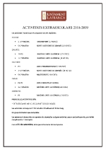 Inscripcions obertes a l'Escola Matinera i les Activitats extraescolars de Vilafranca