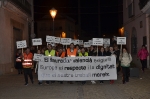 Más de 300 vecinos salen a la calle para defender a los cítricos en Moncofa