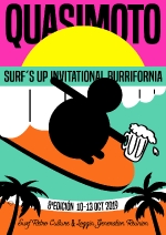 La platja de l'Arenal reunirà els amants del surf en la setena edició del Quasimoto Surf's Up Invitational Burrifornia