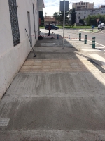 Nules lleva a cabo mejoras en la seguridad vial en Avenida Nyons