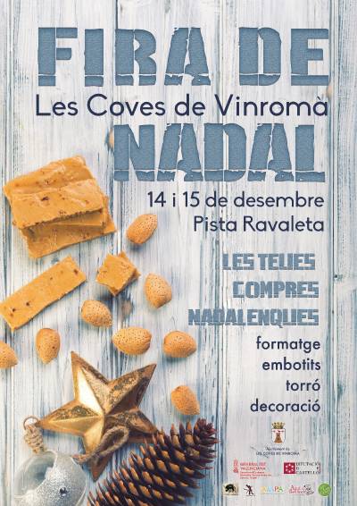 Les Coves de Vinrom celebrar la Fira de Nadal el 14 i 15 de desembre