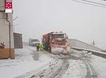 La nieve tiñe de blanco las comarcas de els Ports y Maestrat