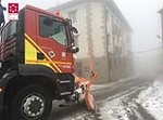 La nieve tiñe de blanco las comarcas de els Ports y Maestrat