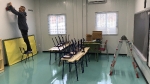 Los escolares de Canet Lo Roig empezarán la semana en las aulas prefabricadas