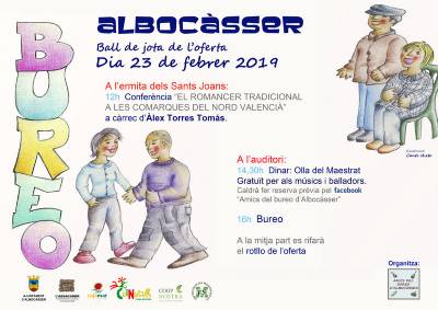 Albocàsser estarà de bureo el 23 de febrer
