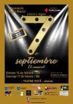 El musical '7 de Septiembre' arriba aquest cap de setmana al Teatre Payà