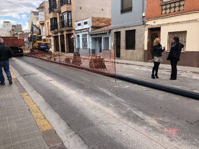 Arrancan las obras de la calle San Luis en Almassora para garantizar la accesibilidad