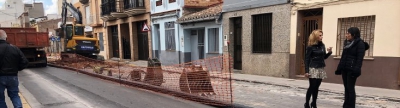Arrancan las obras de la calle San Luis en Almassora para garantizar la accesibilidad