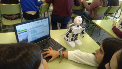 Taller de drones en la Mostra Internacional de Cinema Educatiu de Vilafranca