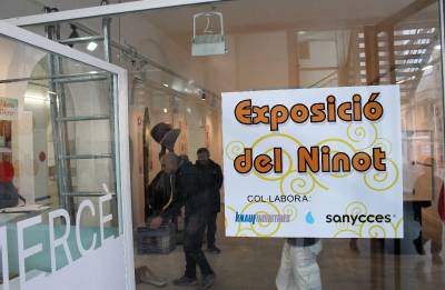 Tot llest perquè l'exposició del Ninot i el Pregó i la Crida de diumenge òbriguen les Falles de 2019 a Borriana