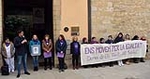 Concentració feminista del Dia de la Dona a Morella