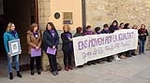 Concentració feminista del Dia de la Dona a Morella