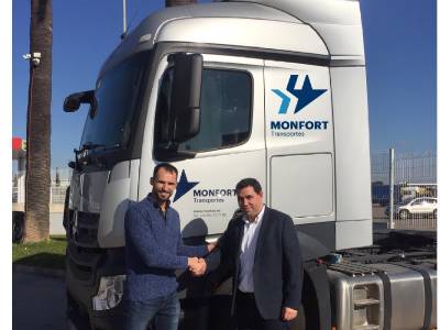 Transportes Monfort se une al proyecto olímpico de Pablo Herrera